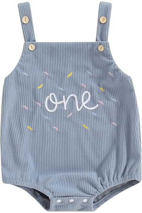 Newwalpole St Patricks Day Baby Boy Girl Outfit Clover Embroidery Romper Overalls Sleeveless Corduroy Bodysuit Jumpsuit Pink For 3 6 Months