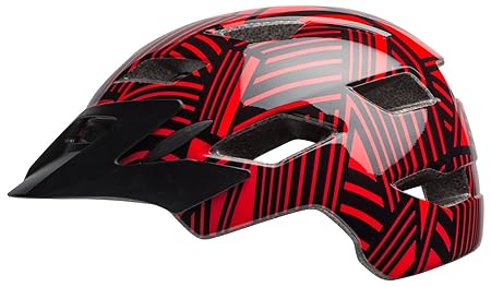 BELL SIDETRACK Child Kinder-Fahrradhelm - red/Black Seeker