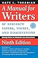 Manual for Writers of Research Papers, Theses, and Dissertations, (Chicago Style for Students and Researchers)