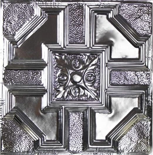 Amazon Com 5 Pcs Of Tin Ceiling Tiles 113 Unfinished Nail Up