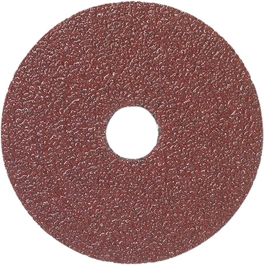 Mercer Industries 301024 24 Grit Aluminum Oxide Resin Fiber Discs (25 Pack), 4-1/2 x 7/8"