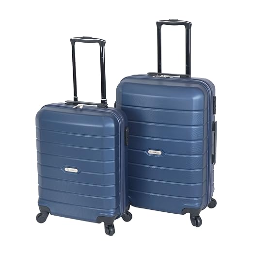 Joy - Set 2 Maletas Valisa (Azul marino): Amazon.es: Equipaje