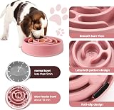 SUOXU Slow Feeder Dog Bowl Non Slip Puzzle Bowl for Small Medium Dogs view 5