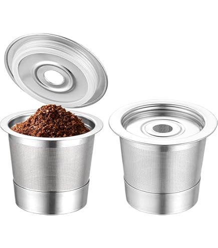 Keurig Reusable Coffee Pods Make Your Own K Cups Pack Reusable K Cups And Coffee Pods For Ninja Coffee Maker PB051 CFP101/PB041, 304 Stainless Steel Reusable K Pod Permanent K Cups Filters Compatible ... Keurig Reusable Coffee Pods Make Your Own K Cups Pack Reusable K Cups And Coffee Pods For Ninja Coffee Maker PB051 CFP101/PB041, 304 Stainless Steel Reusable K Pod Permanent K Cups Filters Compatible ...