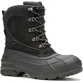 Kamik Men's Fargo 2 Wide Waterproof Winter Boots | Comfortable Down to -40&deg;F, Seam-Sealed Waterproof Genuine Suede Upper, HEAT-MX Thermal Insulation, 8 Mm Zylex Felt Footbed