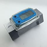 1.5 inch Turbine Digital Diesel Oval Gear Fuel Flow Meter NPT 10-200L/GAL/PT/QT for gasoline, methanol, water and other liquids weak acid weak base