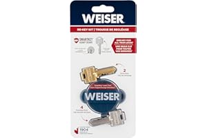 Weiser SmartKey Re-Key Kit, Re-Key Kit for Weiser SmartKey Deadbolt Locks, Door Handles, Door Knobs and Electronic Locks, Re-