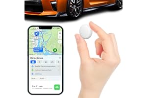 QUVJD 2025 New Model GPS Tracker for Vehicles,Mini Portable Magnetic Car Full Global Coverage Location GPS Tracker for Kids,Dogs,No Subscription Required/No Monthly Fee/No SIM Card Required