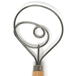 Norpro Scandinavian Dough Whisk 12" x 3.25" x