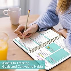 Undated Weekly Planner, Weekly To Do List Notebook