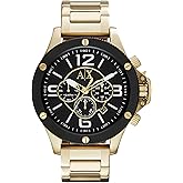 Armani Exchange A|X Chronograph Watch for Men; Men's Watch with Stainless Steel Band