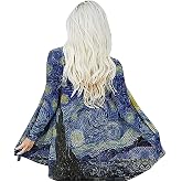 Women’s Long Open Front Cardigan, Lightweight Long Sleeve Sweater