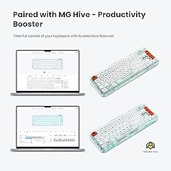 MelGeek Mojo68 Plastic Transparent Mechanical