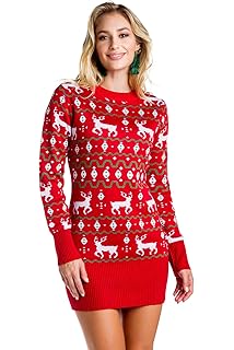 gingerbread sweater dress