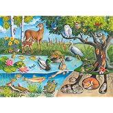 Ravensburger Animals Above and Below - 60 Piece Jigsaw Puzzle for Kids | Explore Nature&rsquo;s Layers | Promotes Problem Solving Skills | FSC-Certified Materials