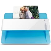 Plustek ePhoto Z300 Photo Scanner - CCD Sensor Scan 4x6 photos in 2 sec | Special Roller Design for Cover Old Photo, Builtin Toshiba High Quality CCD image Sensor, with Auto crop and deskew Function