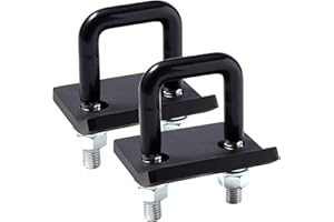META Hardware Hitch Tightener, Heavy Duty Anti-Rattle Stabilizer for 1.25" and 2" Hitches, Rubber Coated Anti-Rust Hitch Stabilizer, Reduce Movement On Hitch Mount Cargo Carrier Bike Rack (2 Pack)