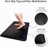 FLEXISPOT Standing Desk Anti-Fatigue Mat 2 cm Thick Black view 6