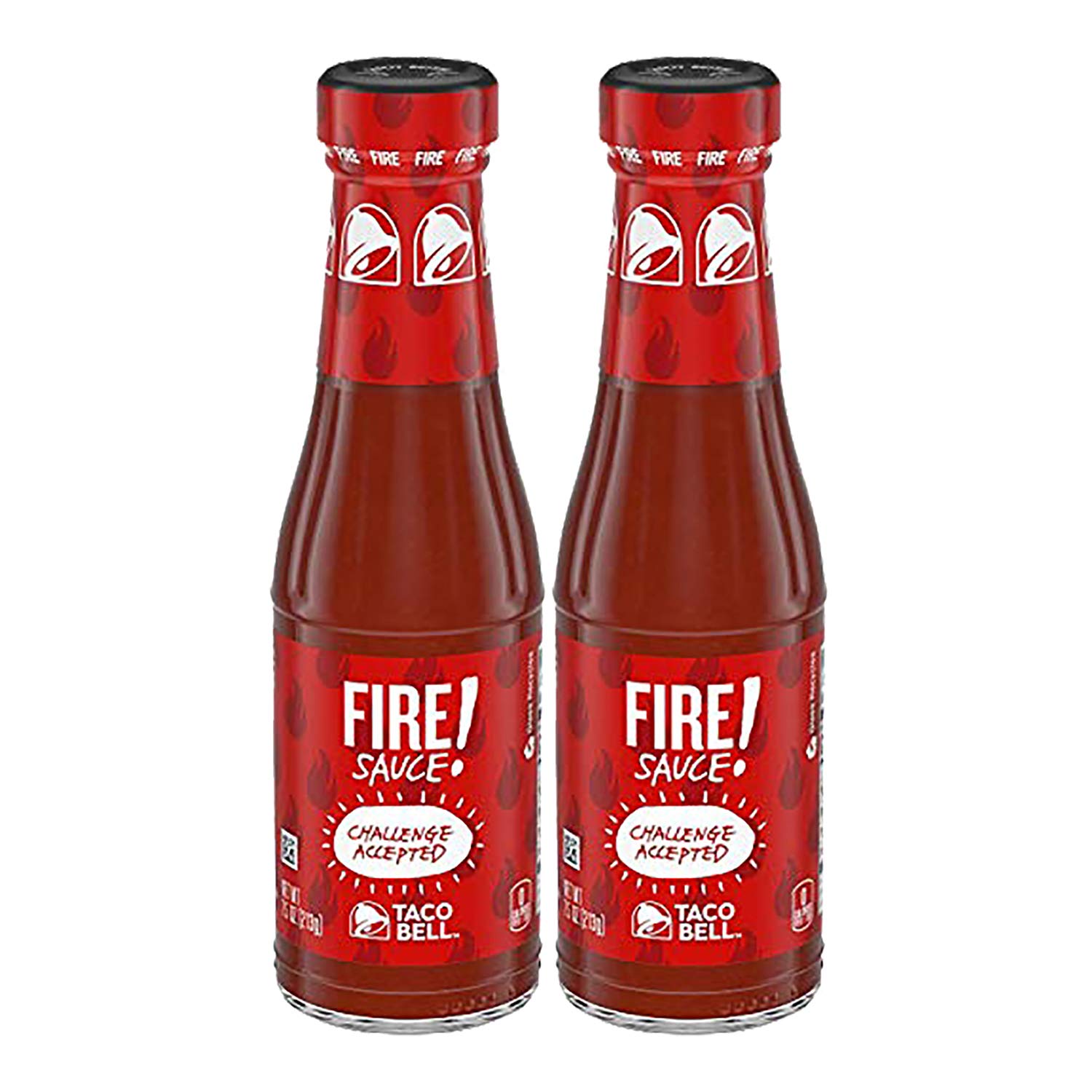 Taco Bell Fire Sauce 7 5oz Bottles Pack Of 2 By Taco Bell Kraft Foods Amazon De Grocery