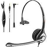 Wantek Cell Phone Headset with Microphone Noise