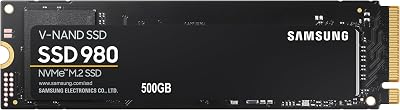 Samsung 980 500GB NVMe M.2 PCIe 3.0 SSD MZ-V8V500BW