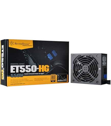 Amazon.com: Silverstone Technology 550 Watt 80 Plus Bronze ATX PSU