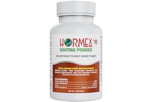 Hormex Rooting Hormone #16 - Highest-Potency Rooting Powder for Hard-to-Root Woody Plants & Tree Cuttings | Ensures Propagation Success for Difficult Plants (1.6% IBA)