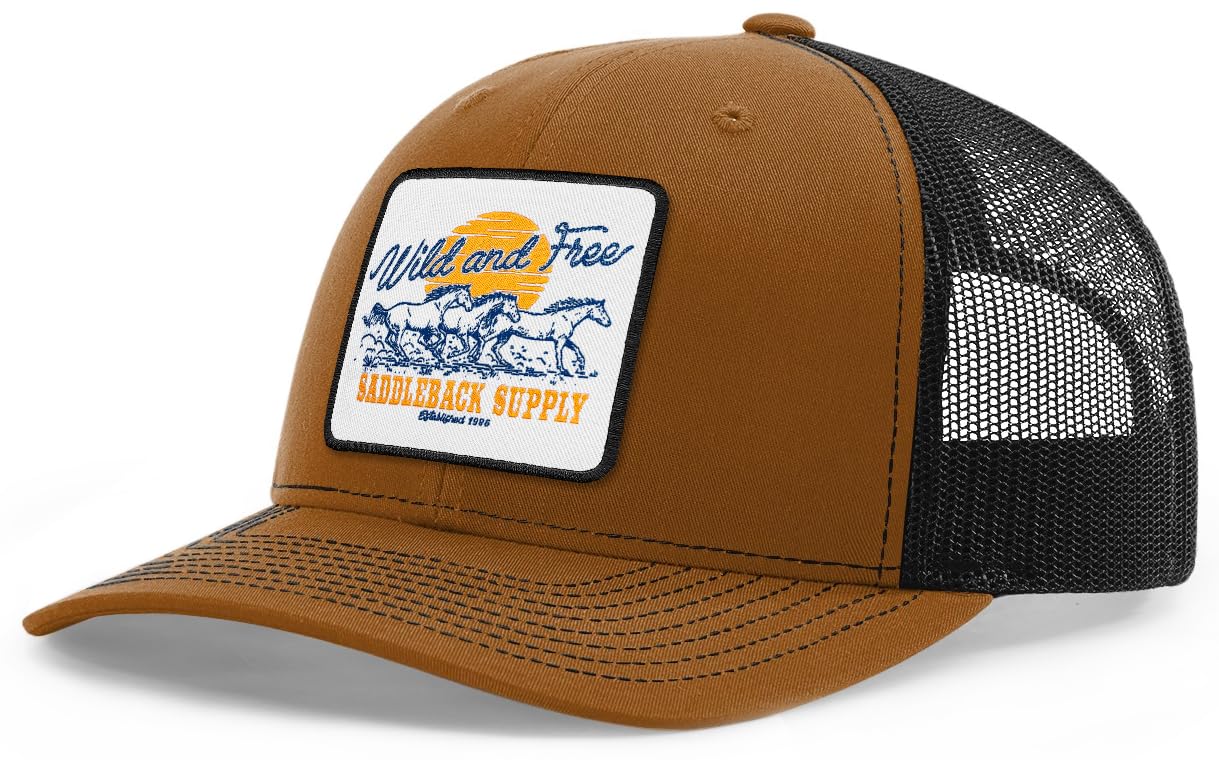 Saddleback Supply Wild West Trucker Hat - Wild and