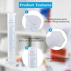 250ml Plastic Measuring Graduated