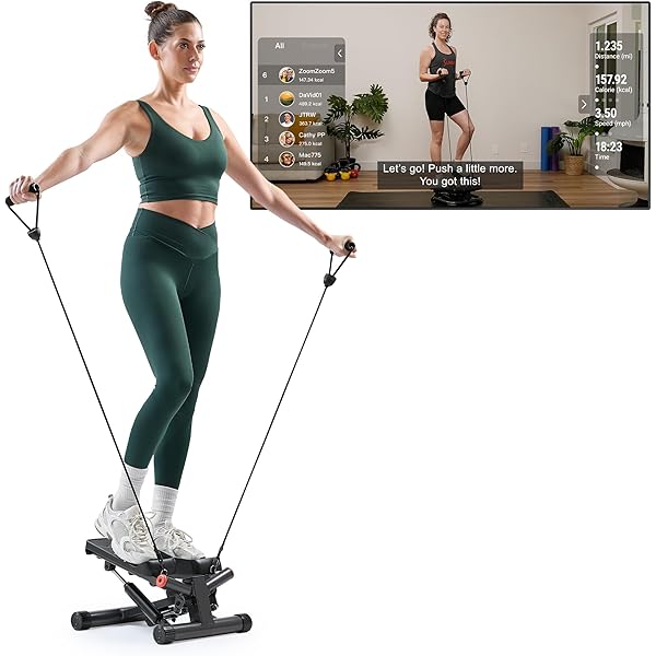 YOLEO Stair Stepper - Foldable Home Stepper With 3 Workout Modes - 660LB Capacity Cardio Machine