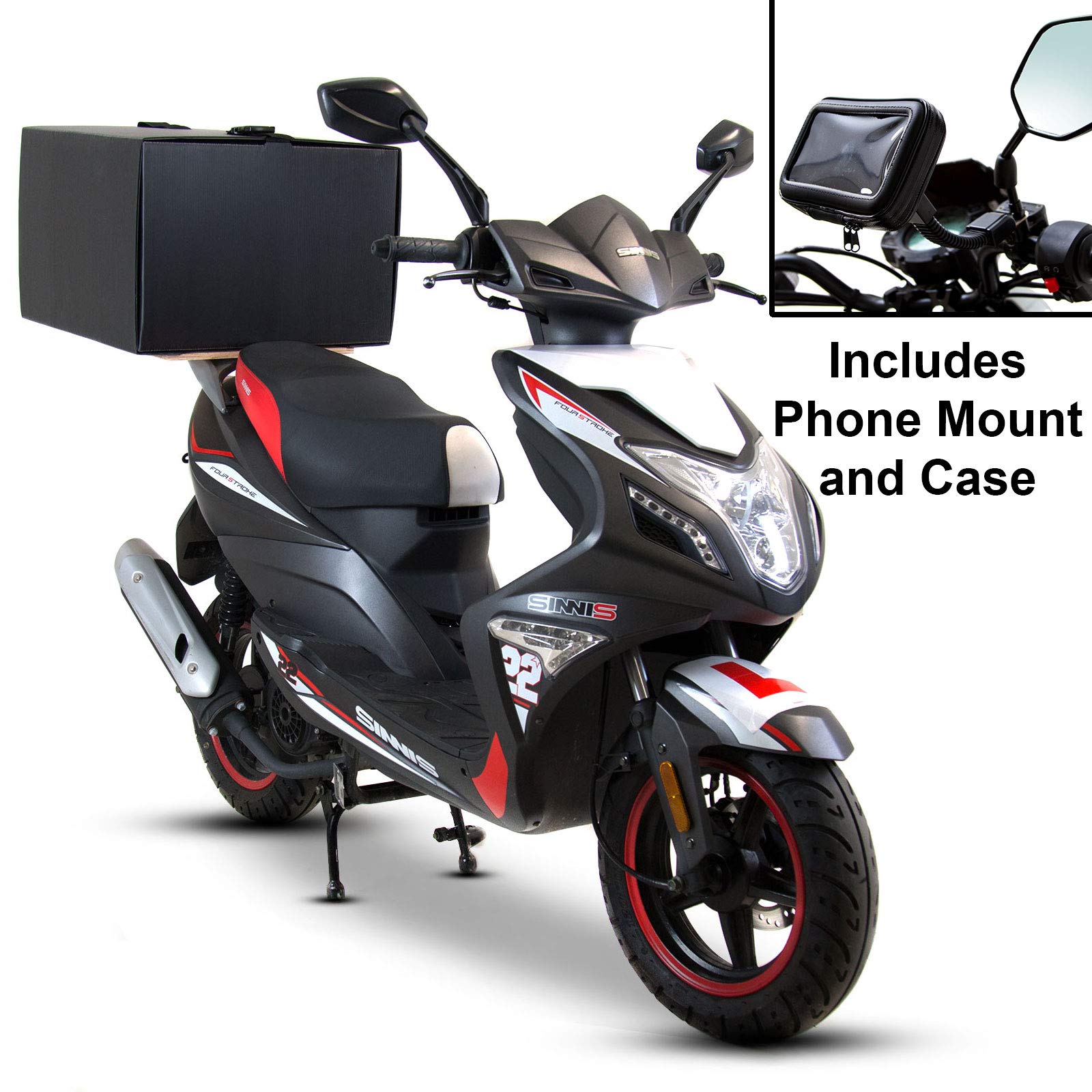 delivery pizza box for motorcycles and bicycles