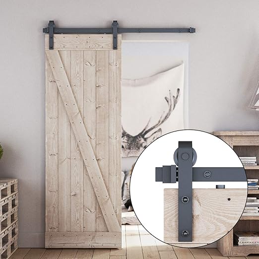 Amazon Com Ld Build 5 Foot Sliding Barn Door Hardware Kit