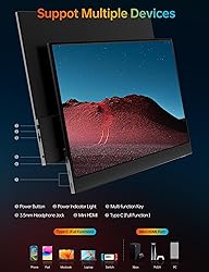 VILVA Portable-Monitor-for-Laptop - 15.6'' 1080P