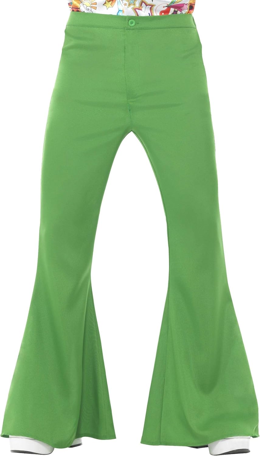 Pantalon Plateado Mujer Pantalones Acampanados Plateados Años 70