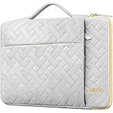 Lacdo 360° Protective 14 Inch Laptop Sleeve Case for HP Lenovo Dell ASUS Acer Chromebook 14 / HP Stream 14 / Dell Inspiron 14 / Lenovo IdeaPad 14 / Acer Spin/ASUS ZenBook Computer Bag, Space Gray