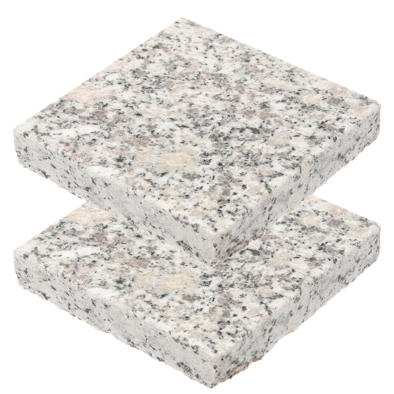 POPETPOP 2Pcs Marble Cooling Tile: 3.5 Inch Small Pet Cooling Stone for Hamsters Rabbits Chinchillas Guinea Pigs Indoor Summer Use