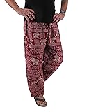 Men's Baggy Printed Harem Pants