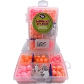 BnR Tackle Soft Beads Pro Pack Clack/Sandy (Fishing Tackle)