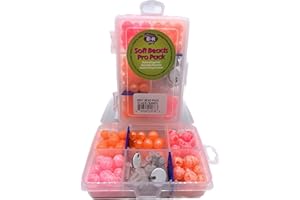 BnR Tackle Soft Beads Pro Pack Clack/Sandy (Fishing Tackle)