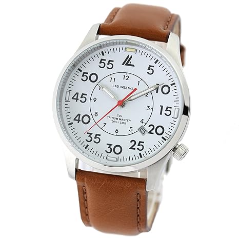 [LAD WEATHER] Schweizer Tritium Herren Outdoor-Aktivitäten Beiläufig Nachtzeit Militär-Uhr Armbanduhren