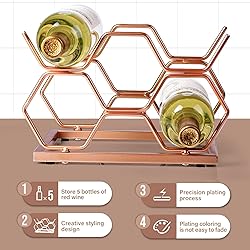Drincarier Countertop Wine Rack - 5 Bottle