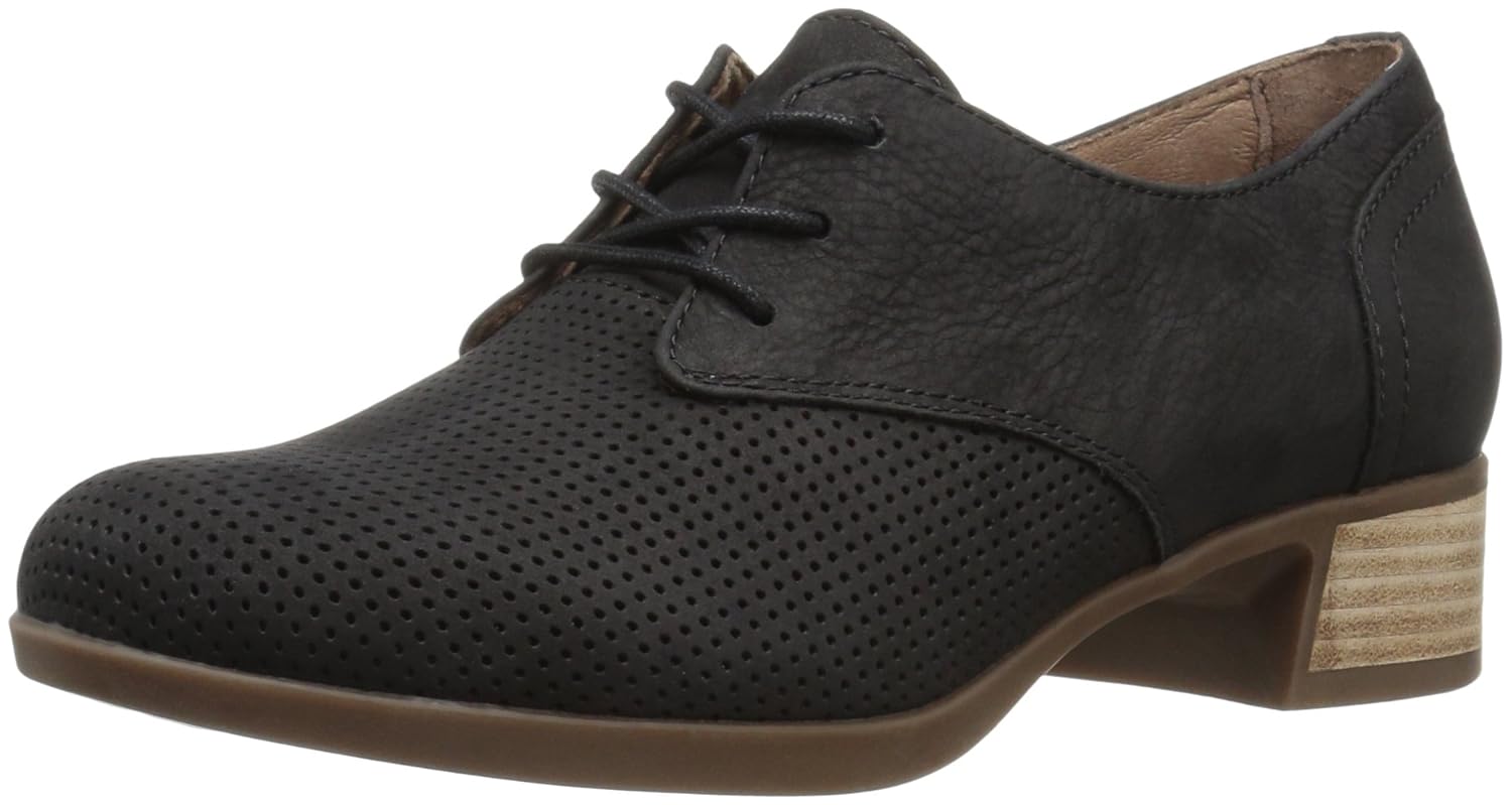dansko louise oxford black