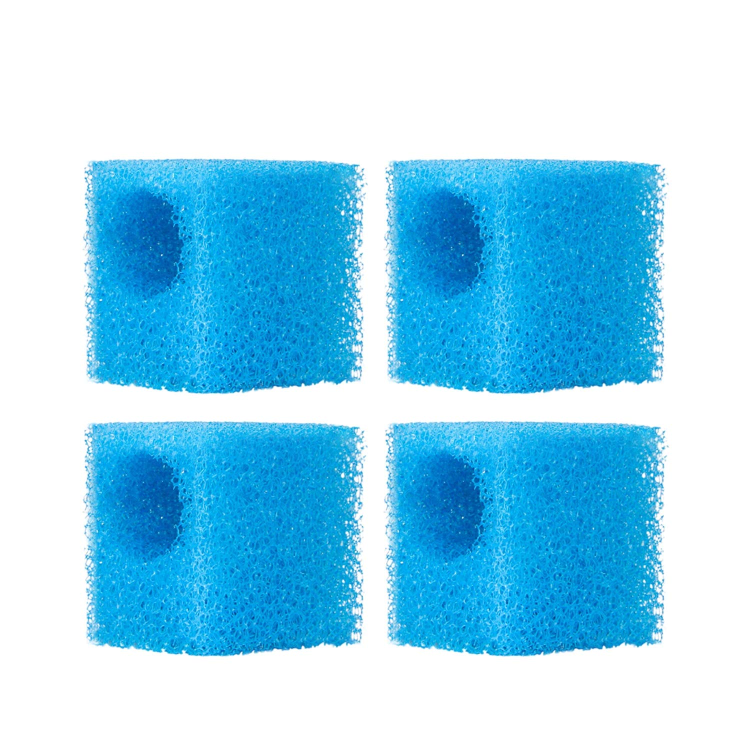 IREENUO Fish Tank Filter Sponge for 500L/H & 1500L/H4 in 1 Aquarium Filter Pump (4PCS)