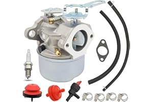 NOTETOUPT 640084B Carburetor Snow Blower Carburetor Carb Compatible for Tecumseh 5HP MTD 632107A 632107 640084 640084A Toro 521 Snow Blower HSSK40 HSSK50 HS50 LH195SA - for 640084B Snow Blower Carburetor