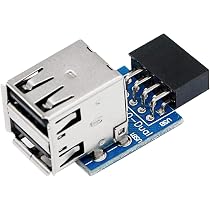 thumbnail image 2 of USB 9 Pin Female To Female Motherboard Header Cable - China STC... 2 of 10