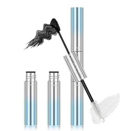 Lash Bond and Seal Eyelash Glue, Waterproof Strong Hold Cluster Lash Glue Latex Free for DIY Eyelash Extensions Sensitive Eyes Cluster Lashes Adhesive Lankiz