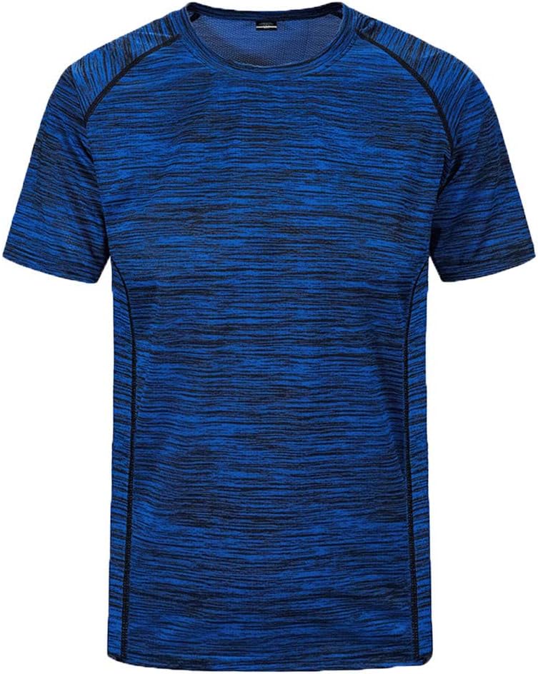 Lookatool T Shirt Men Loose Size Sports Fitness Short Sleeves Fast Dry Top