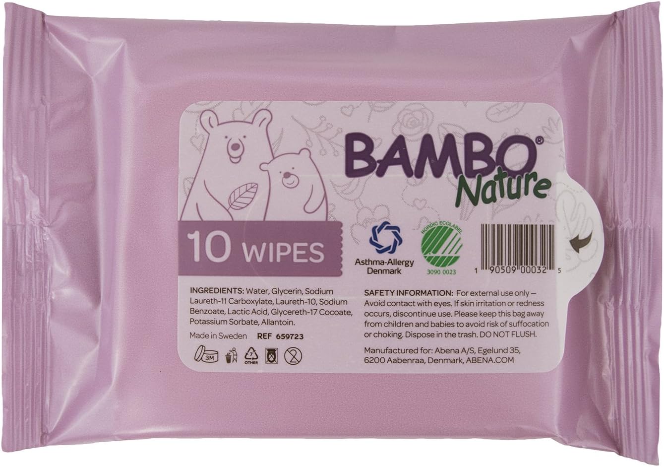 bambo nature wet wipes