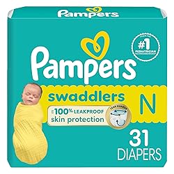 Pampers Baby Diapers - Swaddlers - Size 0, 31