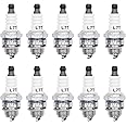 laffoonparts 10pcs Spark Plug Kit Replacement for Stihl MS180 MS170 MS210 MS230 MS250 MS380 MS390 TS400 TS410 TS420 TS460 TS700 TS800 017 018 021 023 023 026 034 036 038 Chainsaw